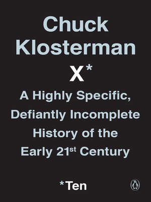 cover image of Chuck Klosterman X